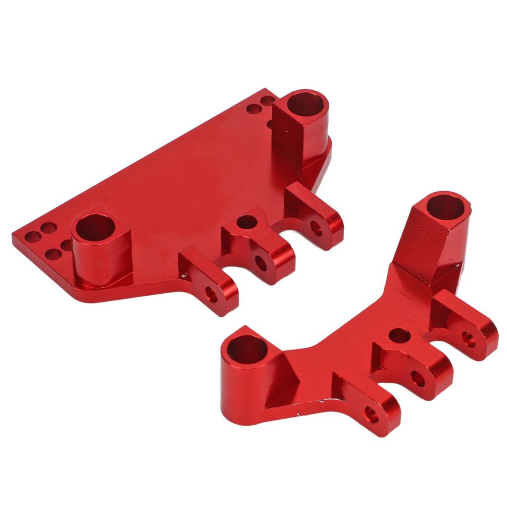 Metal Steering Gear Bracket Servo Mount Part for MN86 1 12 RC Car Modified AccessoriesRed