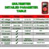Digital Multi functional Universal Meter for Household Us Digital Multimeter for Electrical Inspection and Maintenance