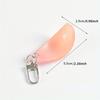 4PCS Simulation Vegetable Onion Slice Key Chain Personality Creative Bag Pendant Funny Entertainment Props Gift
