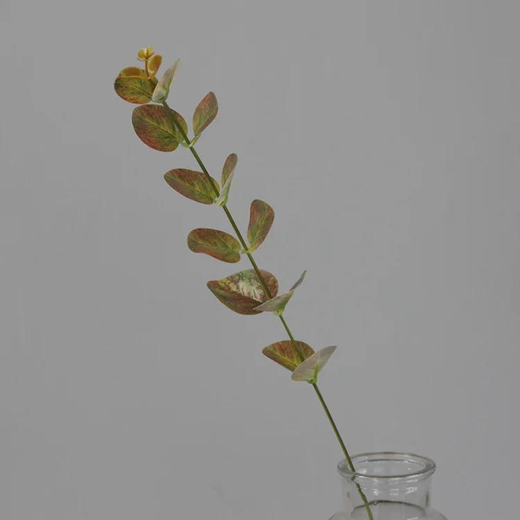 

20Pcs Artificial Plants 3D Printing Eucalyptus Leaves Wedding Bouquet Home Decor Party Table Flower Arrangement Eucalyptus Leaf