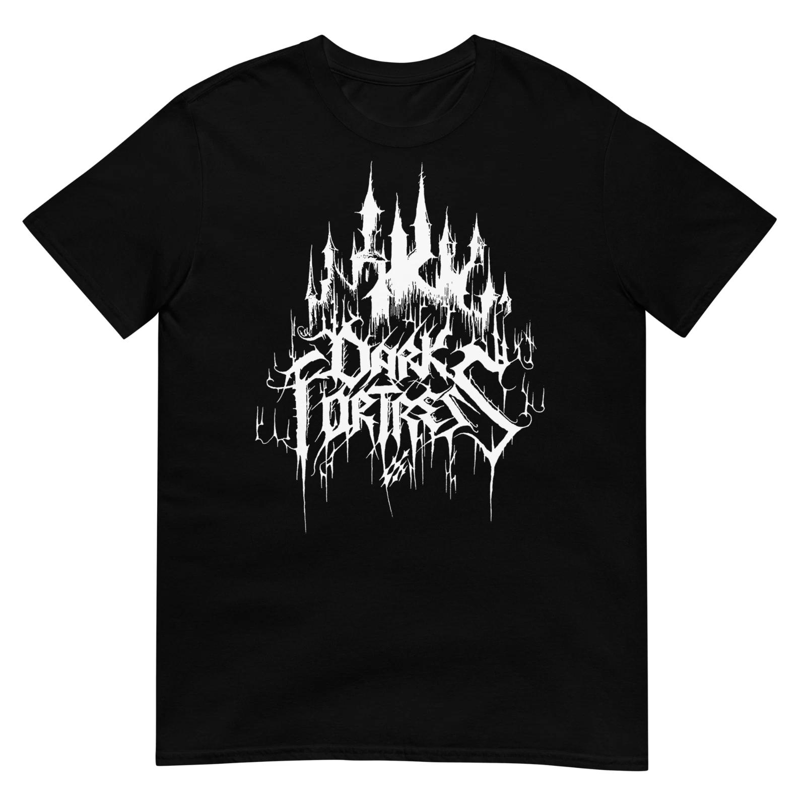 DARK FORTRESS Logo (One Sided) T-SHIRT S