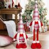 Cute Christmas Telescopic Doll Ornaments Red Merry Christmas Decoration  Xmas Festival Decor