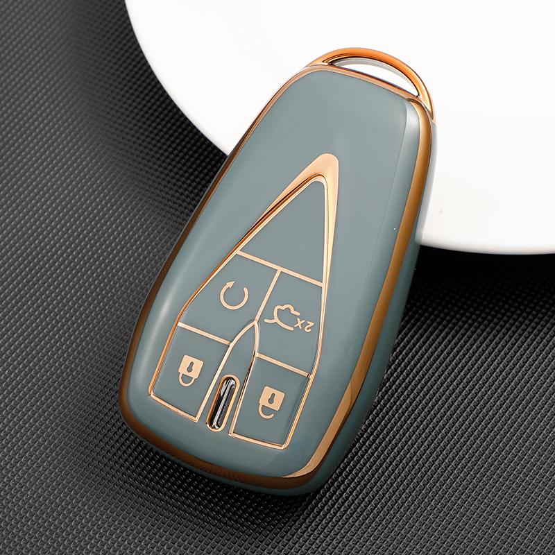 3/4/5 Buttons Car Remote Key Case Cover Shell Fob Protector Bag Holder For Changan Cs35 Plus Cs55 Plus Cs75 Plus
