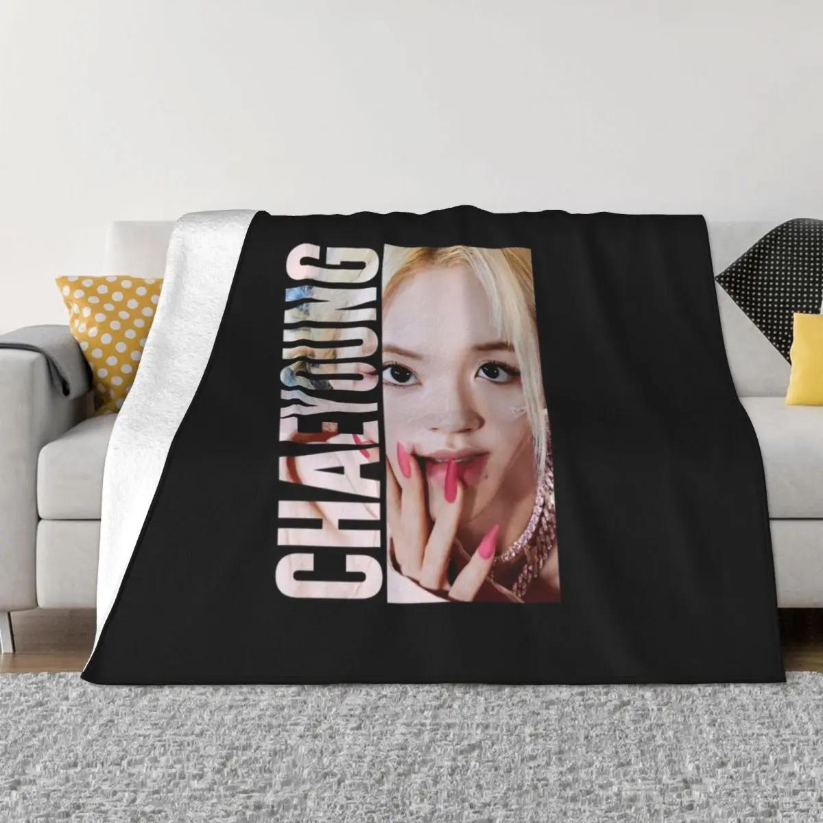 KPOP CHAEYOUNG Throw Blanket Quilt Blanket Blankets for babies For Sofa 30x40in