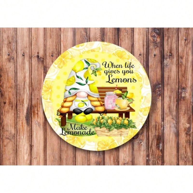 Decorative Metal Wall Art Sign 20x20 Cm Retro Tin Poster