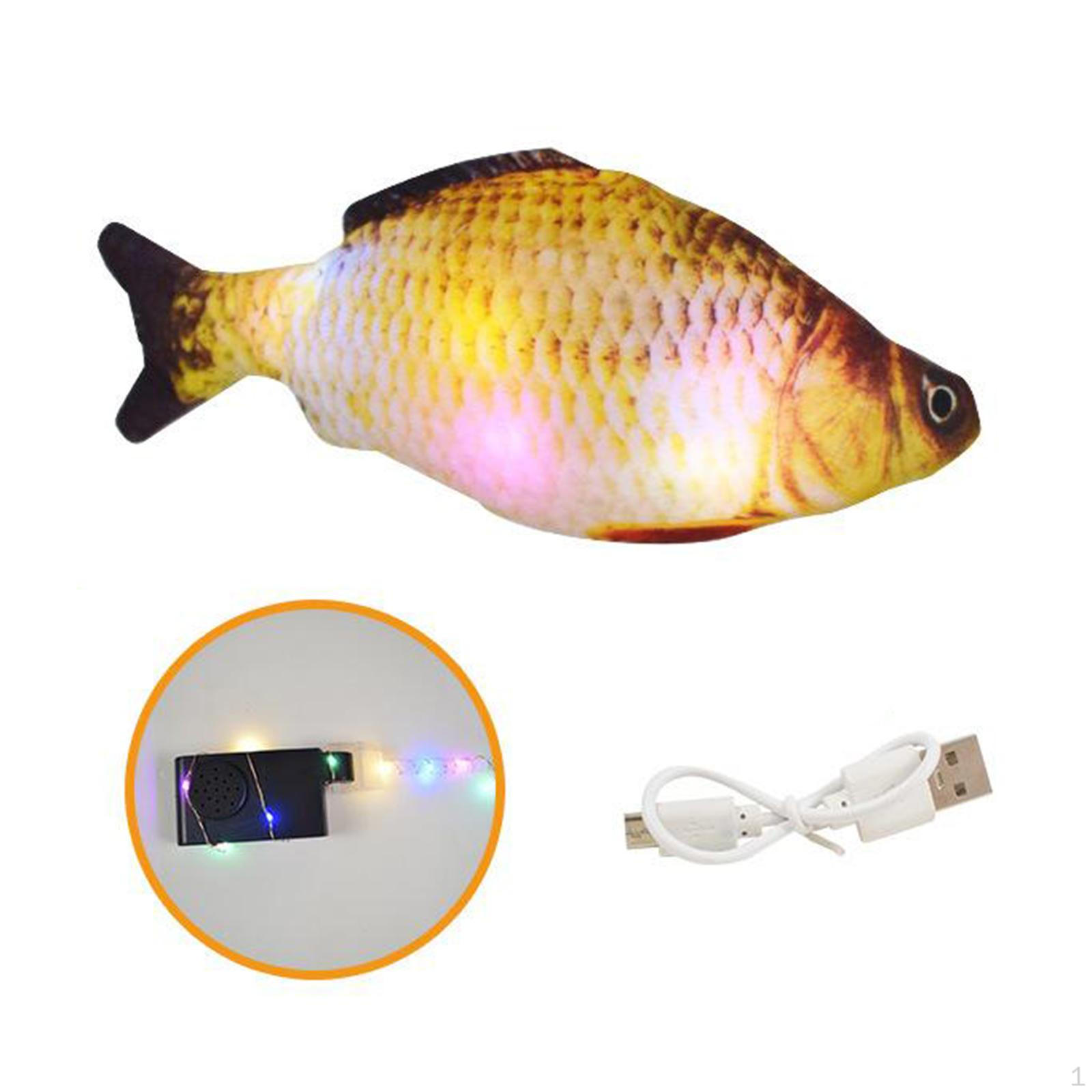 Cat Toy Electric Floppy Fish Kitty Crucian Carp