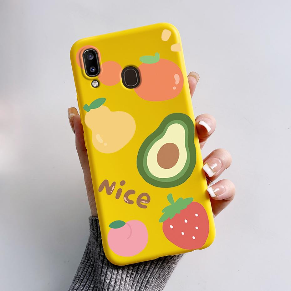 Case For Samsung Galaxy A20 A20e A20s Case Stylish Painted Soft TPU Phone Case For Samsung A20 A 20 20s 20e A205 A202 A207 Cover