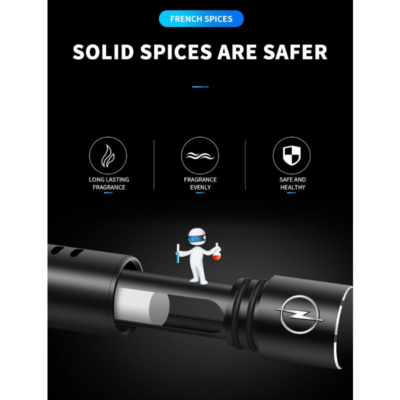 Wnętrze samochodu Odświeżacz powietrza do samochodu Wylot powietrza Dyfuzor zapachowy Dla Opel Corsa Astra Insignia Vectra Zafira Meriva Mokka Grandland Vivaro