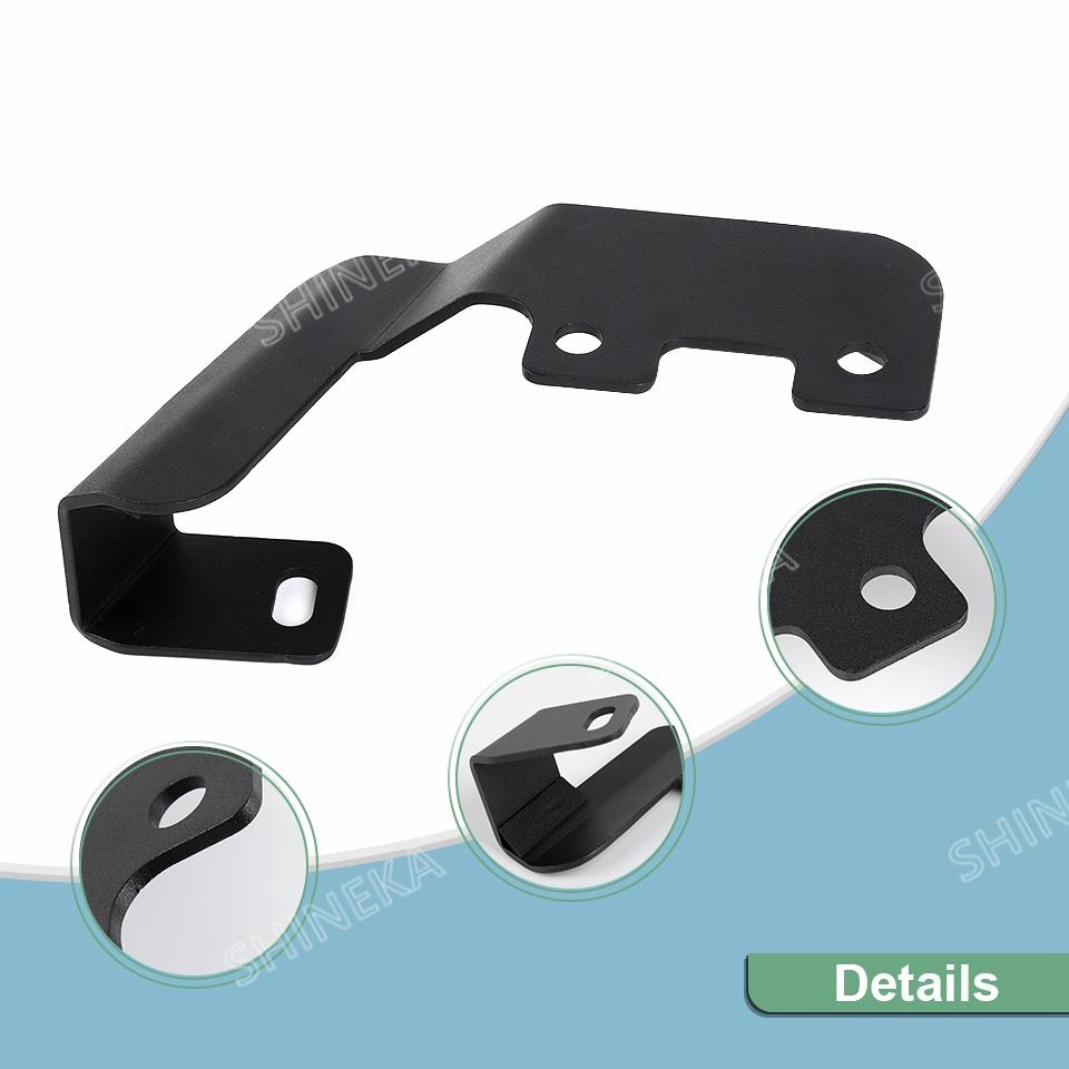 SHINEKA Engine Hood LED Light Mounting Bracket Work Light Holder Spotlight Support Stand for Suzuki Jimny 2012-2017 Accessories