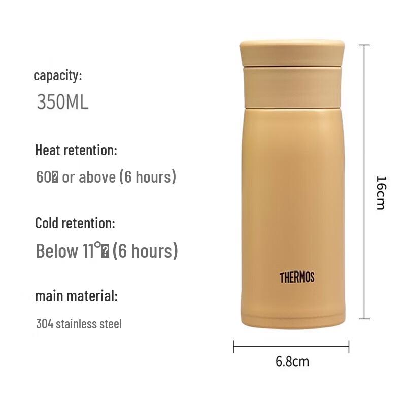 Thermos JMZ-350 Portable Insulated Stainless Steel Mug