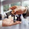 Roestvrij Stalen Drive Safe Sleutelhanger met Gegraveerde Letter Hanger