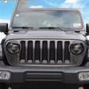 A03E-For Jeep Wrangler JL JT Gladiator 2018-2024 Front Grill Grille Mesh Erts Cover Ect Net Guard Accessories Parts