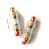 Agu 8 Awg Gauge Fuse Holder In Line Car Audio Circuit Breaker Amp Amplifier 60A