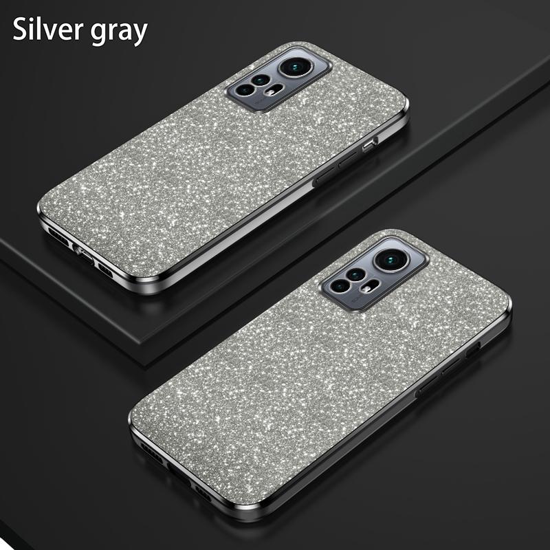 For Xiaomi 12 Case Bling Luxury Electroplate Glitter Phone Case For xiaomi 12 lite 12 Pro Shockproof Soft Bumper Clear Cover
