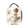 Sarah Kay Cat And Girl Cartoon Animation Lunch Bag Convenient Lunch Box Adult Cooler Bag Leisure Waterproof Thermal Lunch Bags
