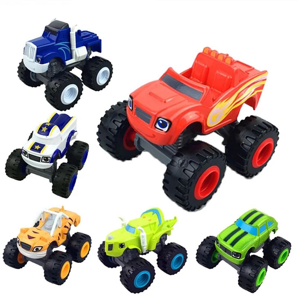 Monsters Truck Toys Machines Car Toy  Classic Blaze Cars Toys Model Gift