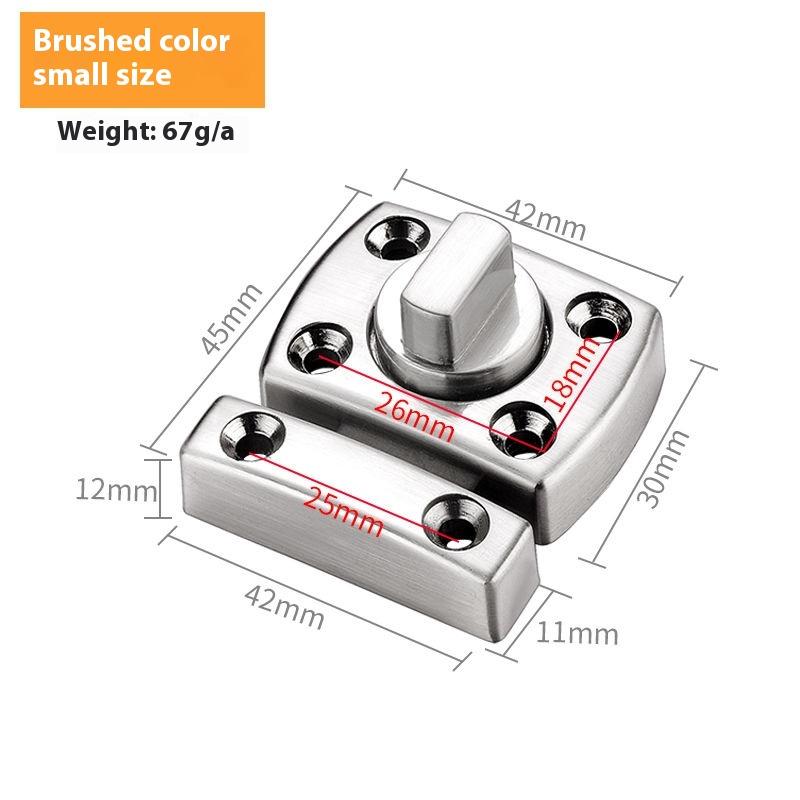 

No-Punch Door Latch Cabinet Door Latch Latch Cabinet Lock Drawer Latch Anti-Theft Password Security Lock Door Lock