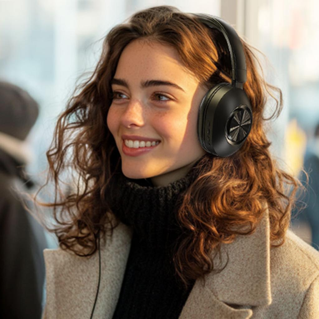 Wireless Bluetooth Headphones 5.4 Foldable Music Stereo Skin-friendly High-quality Headset