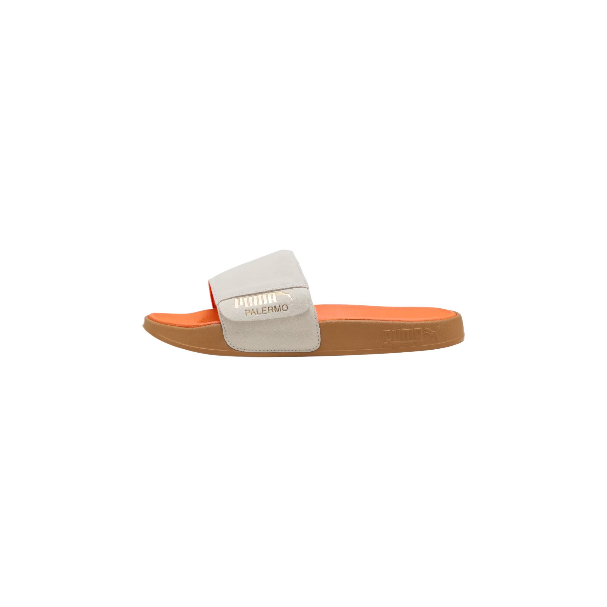 

new PUMA Leadcat 2.0 Slide Slippers Unisex White Orange 35.5