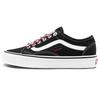 Old Skool Tapered Canvas Colorful Laces Casual Durable Lightweight Breathable Low Top Skate Shoes Unisex Sneaker Black White VN0A54F49Y4