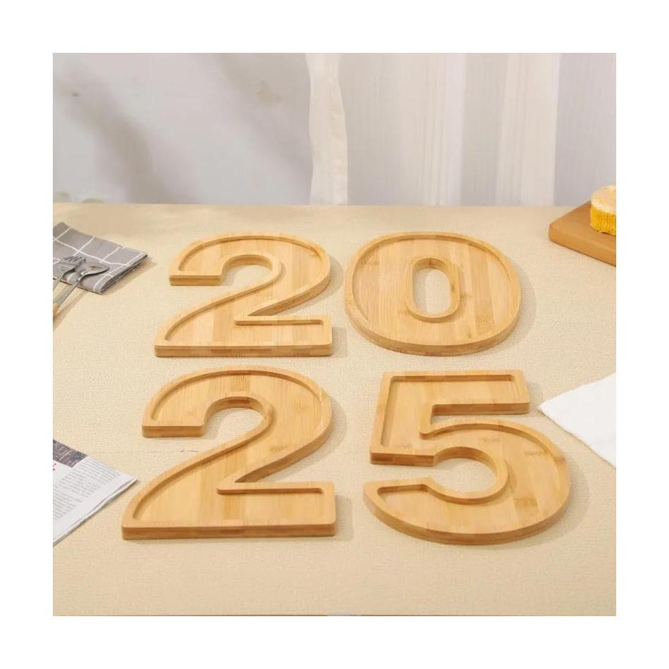 1 Pcs Digital Tray Fruit Cheese Platter Vegetable Food Plate Party Supplies Cooked Food Plate