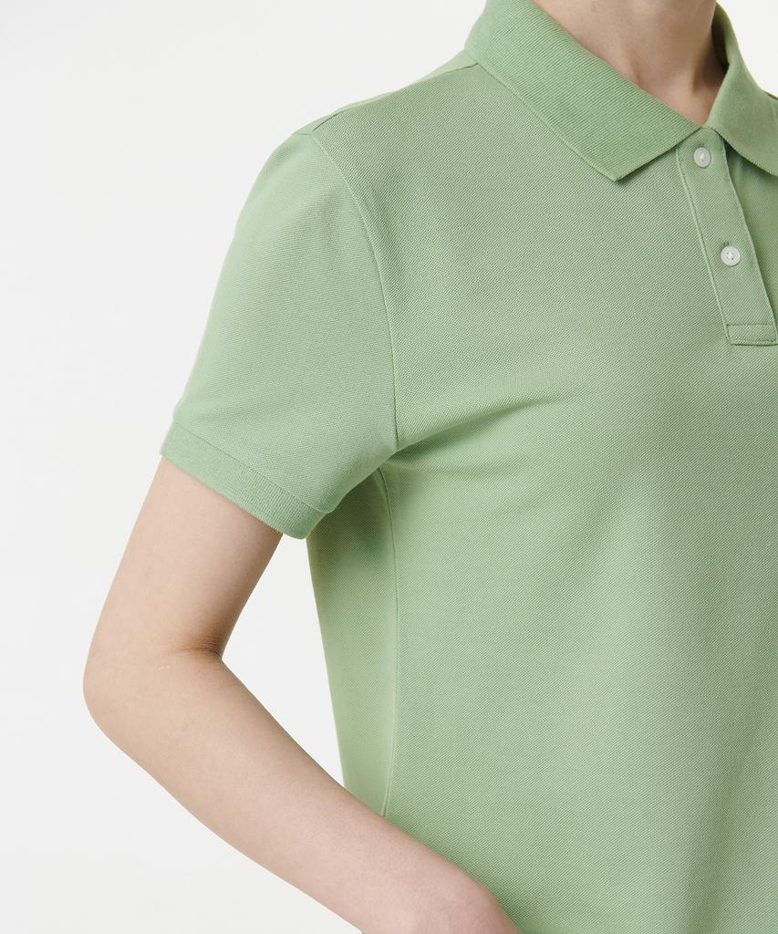 MUSINSA STANDARD WOMAN Women'S Pique Polo Shirt [Apple Mint]