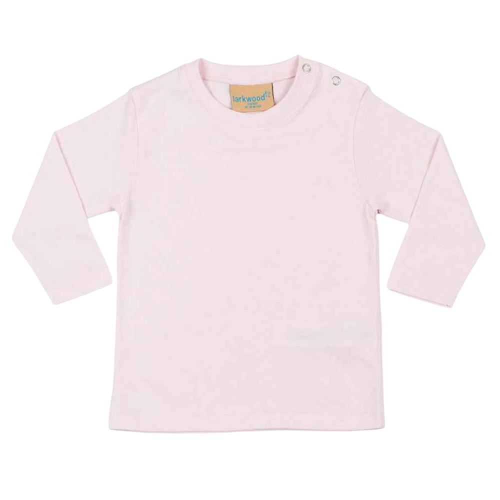 Larkwood Baby Plain Long-Sleeved T-Shirt