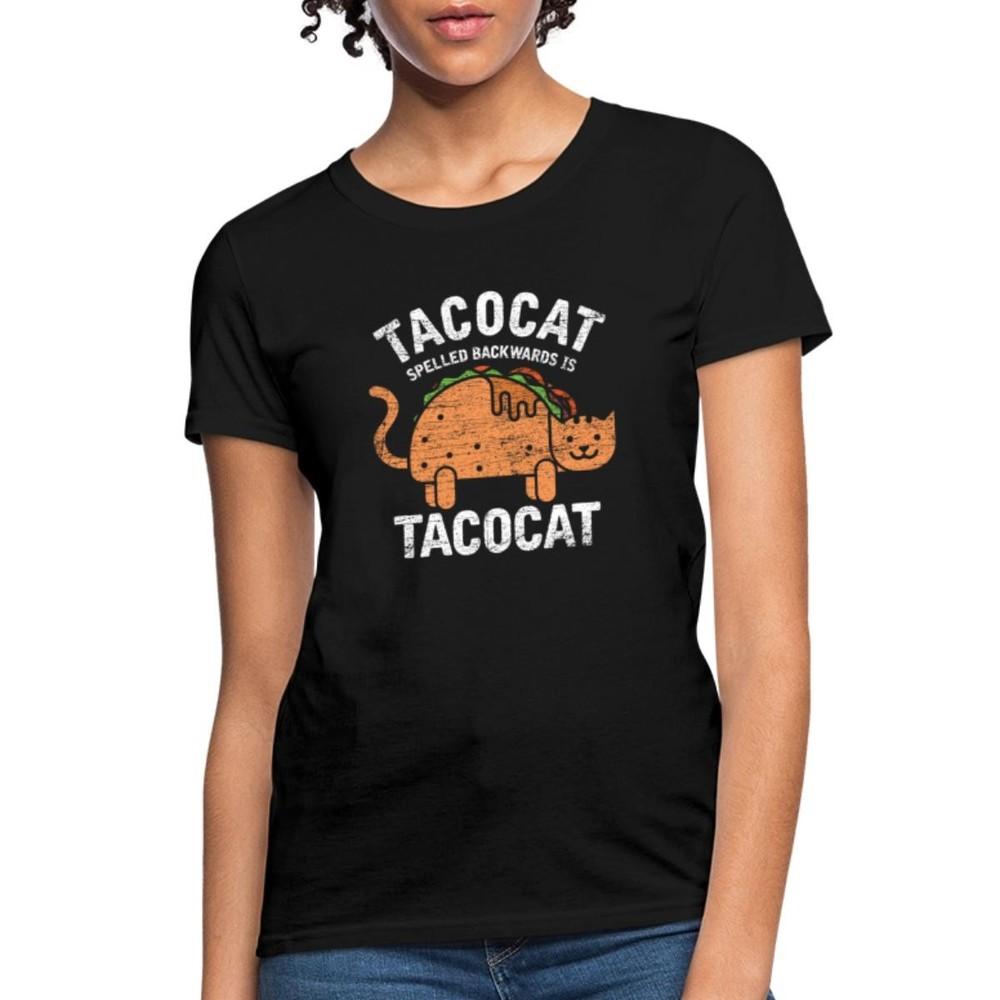 Tacocat Spelled Backwards Funny Taco Cat Women s T-Shirt Unisex T-Shirt S