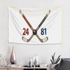 VIKAMA Ice Hockey Partner No 2481 Tapestry Retro Stick CP Supporting Background Cloth Living Room Decoration Home Decoration