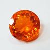 Natural Orange Sapphire Round Cut 11 Carat Loose Gemstone  AA++ CERTIFIED