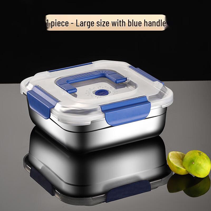ZISIZ Stainless Steel Portable Lunch Box Set