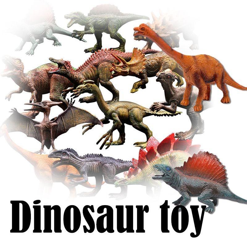 Solid Dinosaur Model Toy For Kids Ideal For Home Decor And Imaginative Play
