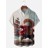 Hawaii Men's Shirt 3D Print Funny Cartoon Animal Short-sleeved Tops Summer Casual Men's Clothes Street fashion shirt for boys