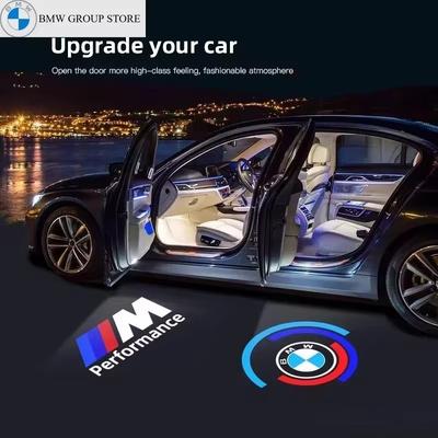 GRUPO 2/4 Peças Luz de Boas-vindas LED HD para Porta de Carro Para BMW E90 E92 M3 E60 E61 E65 F01 F02 F10 F30 F48 G30 G38 X1 X2 X3 X4 X5 X6 X7 M