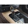 For Volvo S60 -23 Brown Wood Grain Central Console Gear Shift Knob Trim 1x