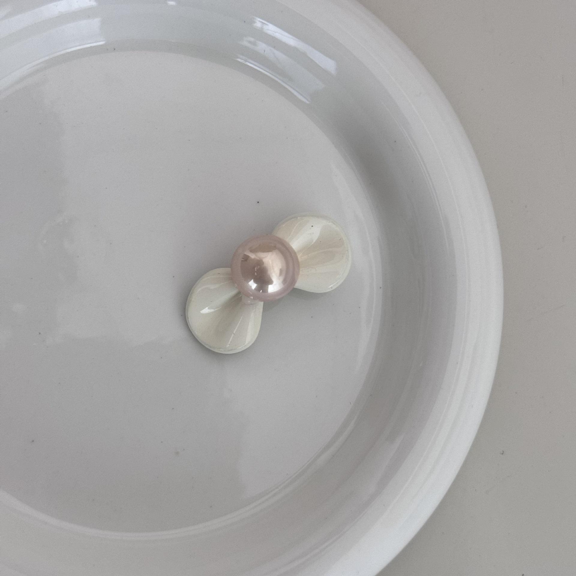 

Mini bow korean accessories hair pins and clips bow for girls women pearl fairy kpop sweets Kawaii Cute leading fashion new