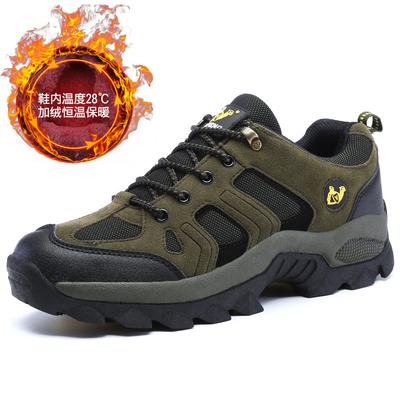 Winter Pelz Warm Herren Wanderschuhe Abriebfest Jagd Taktische Sneaker Damen Trekking Bergschuhe Unisex 36-48