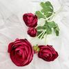 Rose Wedding Decor Artificial Flower Set With Velvet Texture For Home And Event Use