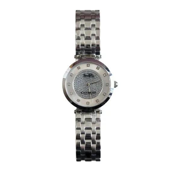 

Coach Park Crystal Silver Women s Watch 14503646 серебряный