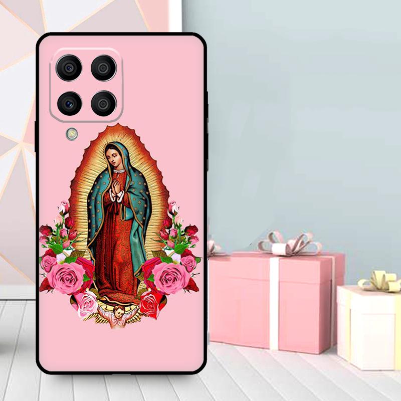 Virgen De Guadalupe Virgin Mary Case For Samsung Galaxy M35 M56 M12 M06 M32 M52 M55 M15 M11 M13 M14 M16 M36 M31 M53 M34 M54
