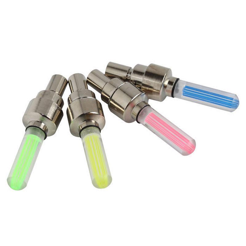 Motion Activated LED Flash Tyre Wheel Valve Cap Light for Car Bike Motorbicycle