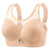 Chest display, comfortable, breathable, soft, sweat absorbing, fixed cup, no steel ring, side folding, beautiful back, mother's underwear