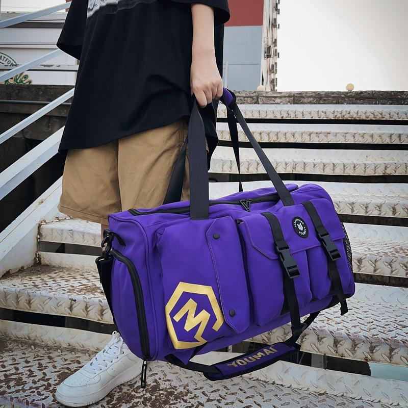 Large Capacity Travel Backpack for Men & Women with Wet/Dry Separation Feature