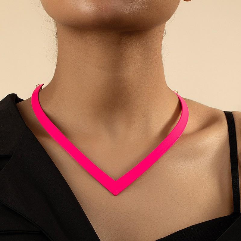1pc Asymmetrical Geometric & Vintage & Exaggerated & Personalized & Fashionable & High-End Collar Necklace, European And American Style