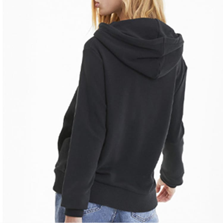 PUMA CLASSICS Sweatshirts Women's Black Hooded Moderate Regular 595915-81