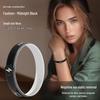 Wireless Anti-Static Silicone Bracelet: Fashionable Negative Ion Wristband for Men and Women