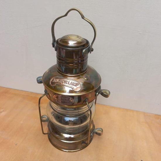 

Морской якорь масляная лампа латунь морской корабельный фонарь подвесной декор