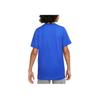 Nike T-Shirt Großer Logo-Print Rundhalsausschnitt Kurzarm Kinder-Tops Game-Royal DO1807-480