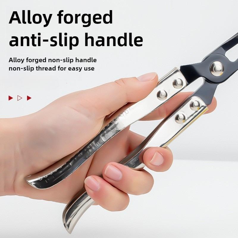 Professional Car Accessories Valve Spring Clamp Disassembly Pliers Oil Valve Stem Seal Removal Tool Auto Repair Clamp Pliers