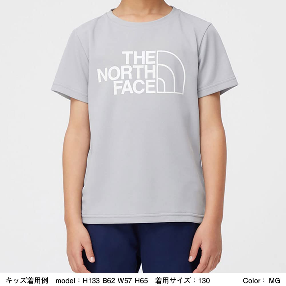 The North Face Short Sleeve TNF Insect UV Urban Size 120 B-Free Tee, Unisex, Moisture-Wicking, Quick-Drying, Repellent, Anti-Static, Protection, Navy,